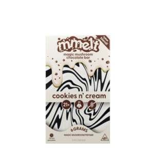 Cookies ‘n Cream Mushroom Chocolate Bar – mmelt