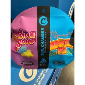 X1 Cookies Dual Chamber THCP Filled Vape 1.0ml UK Compliant