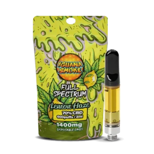 Iguana Smoke 510 CBD Vape Cartridges 2ml 1400mg